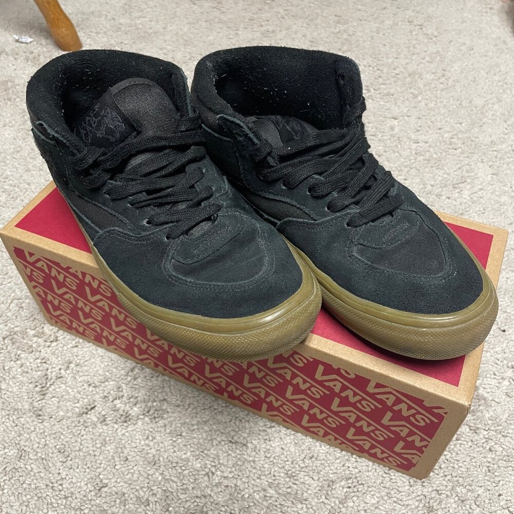 Vans Steve Caballero Half Cab Black & Gum Mens Size 6 Skateboarding Shoe
